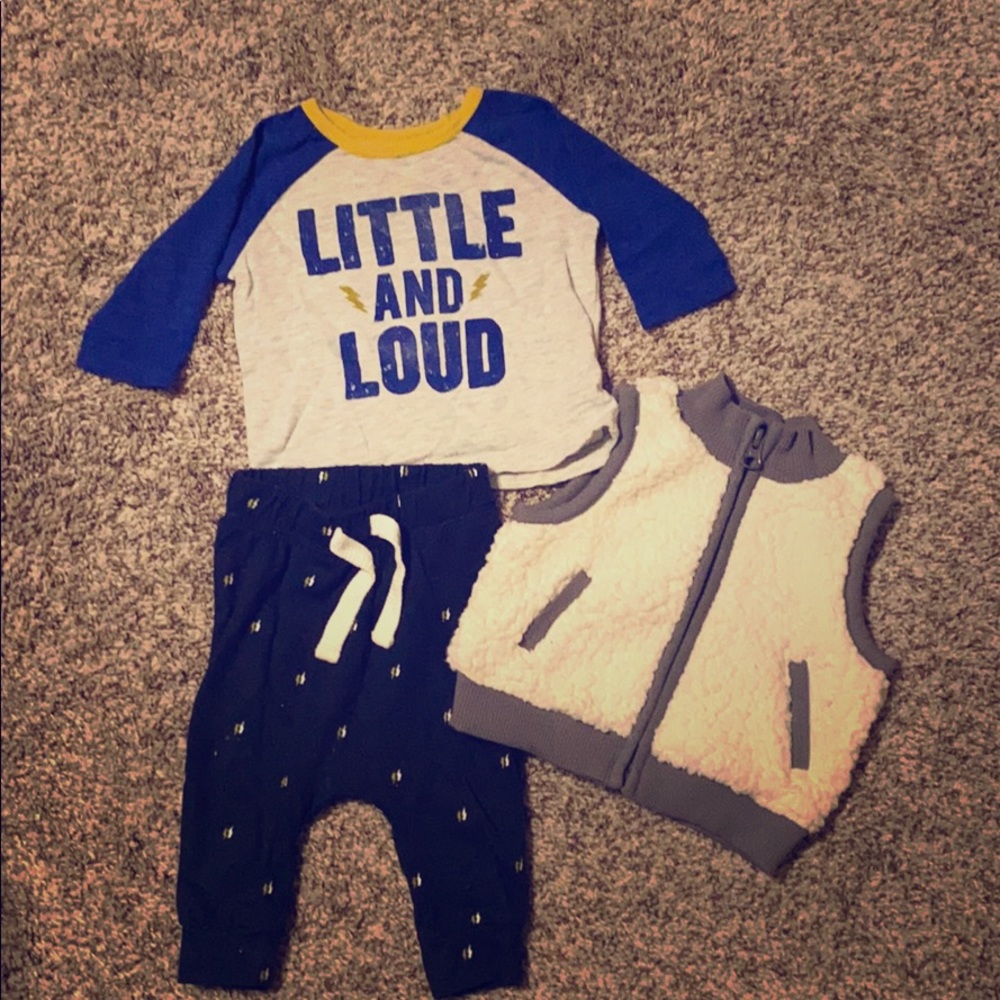 Boys 3 piece fit!
